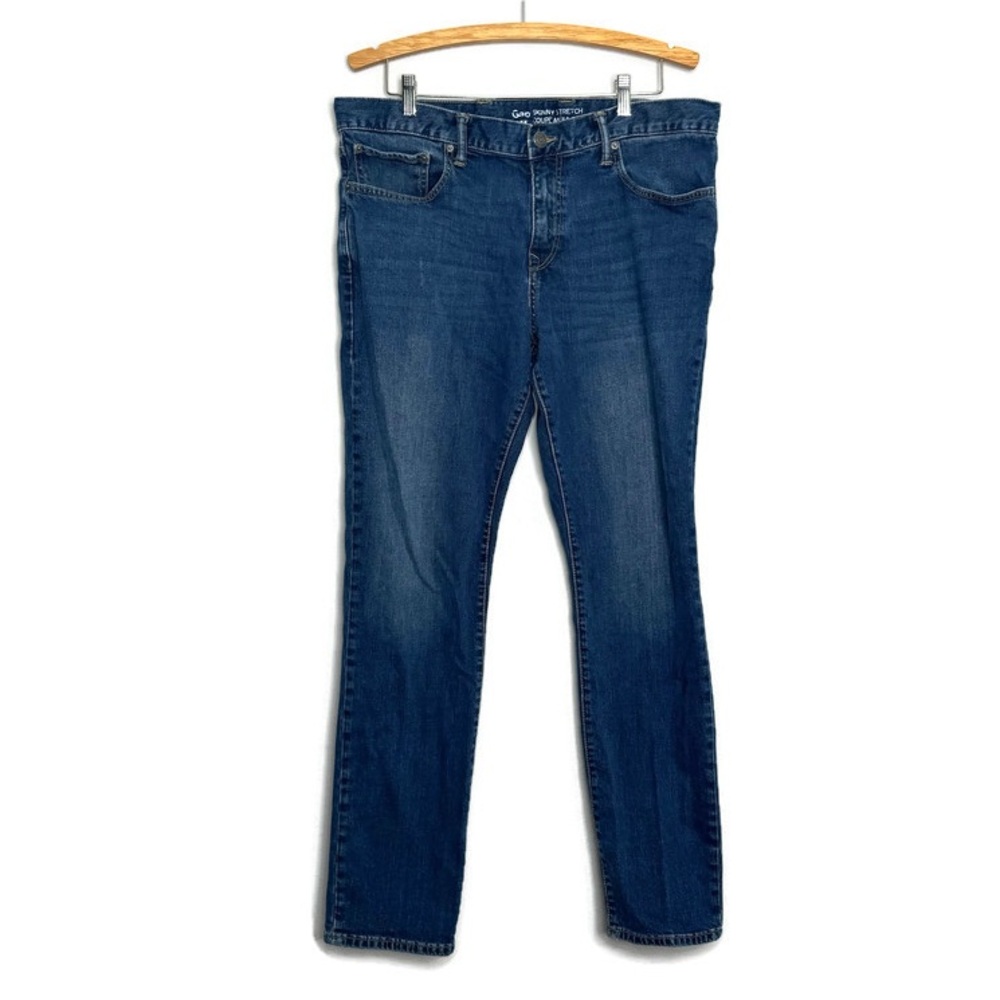 GAP Skinny Stretch Men’s Jeans Medium Wash Size 38/32
